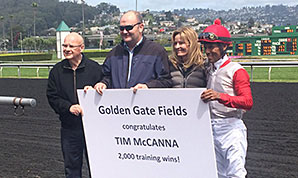 McCanna Trains 2,000th Winner