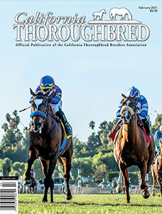 February California Thoroughbred magazine