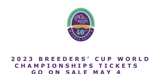 Breeders’ Cup Tickets Now on Sale