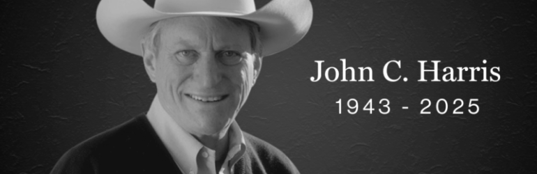 Iconic Horseman John C. Harris Passes at 81